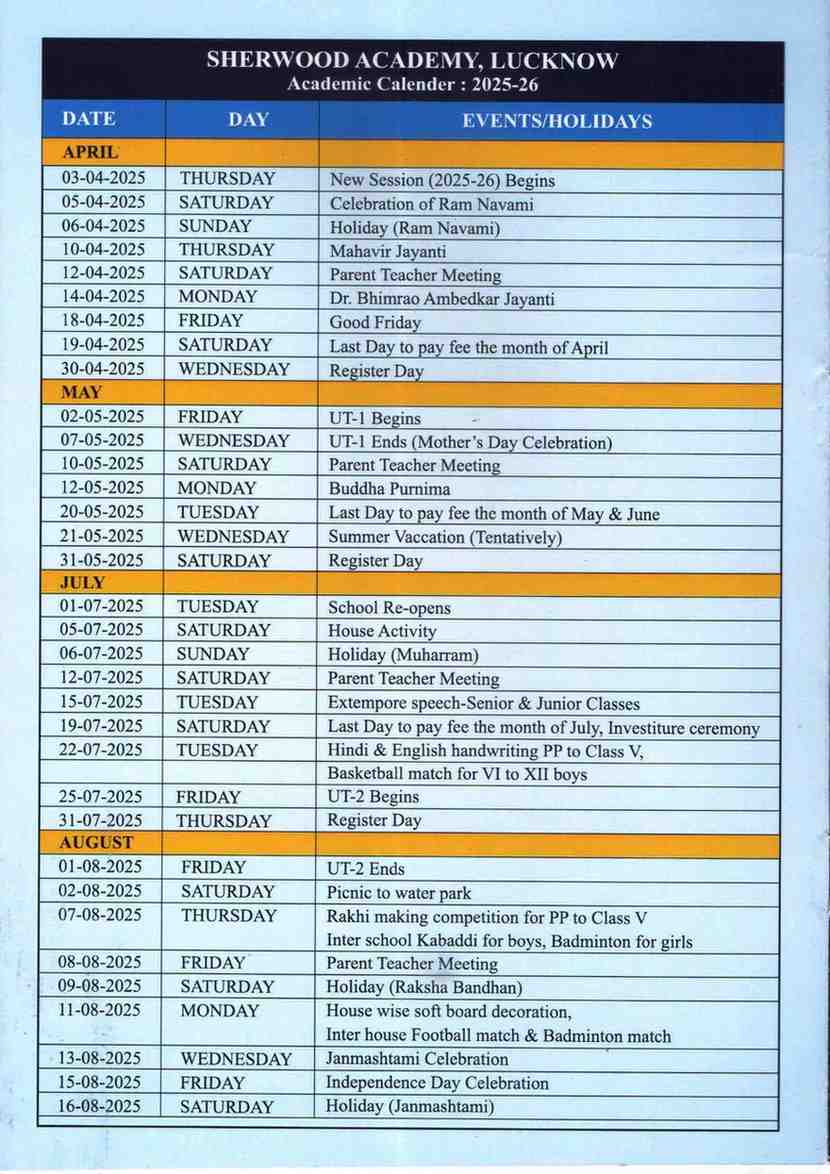 Calendar Image 1
